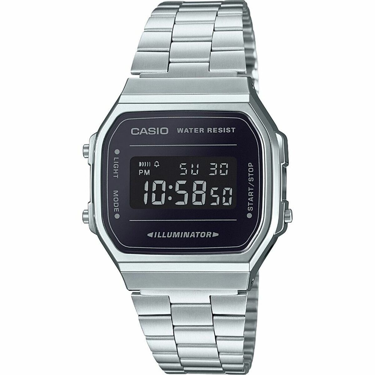 Reloj Hombre Casio ICONIC - BLACK Negro Plateado (Ø 36 mm) (Ø 34 mm)