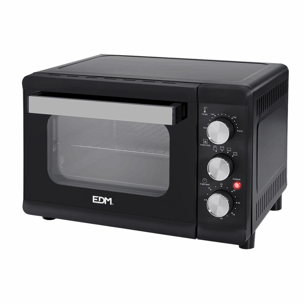 Mini Horno Eléctrico EDM 07578 23 L Sobremesa