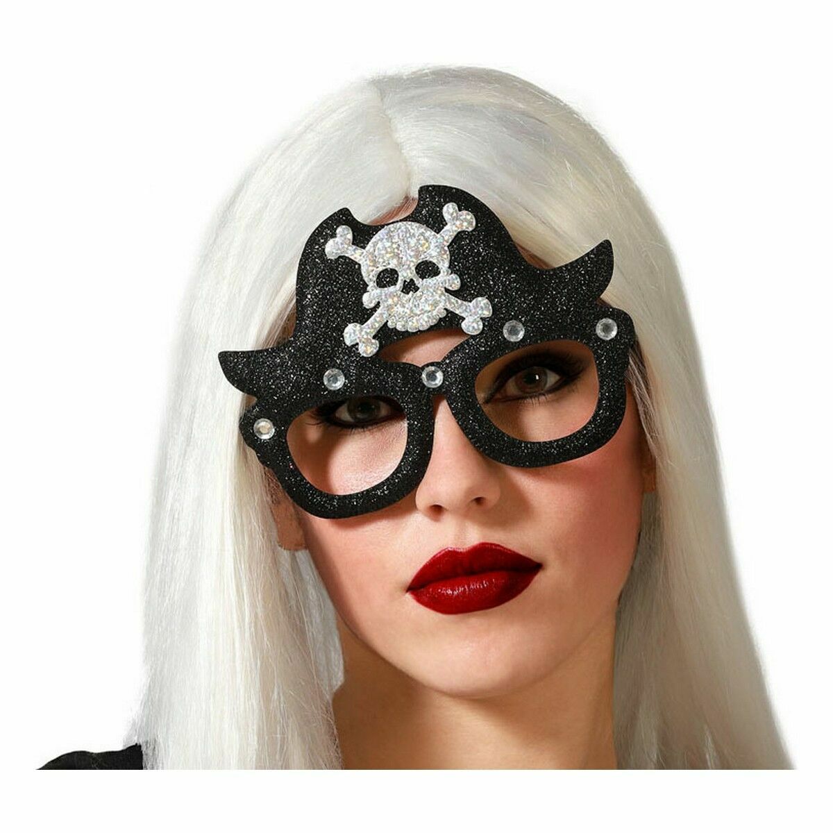 Gafas Metalizado Halloween Piratas