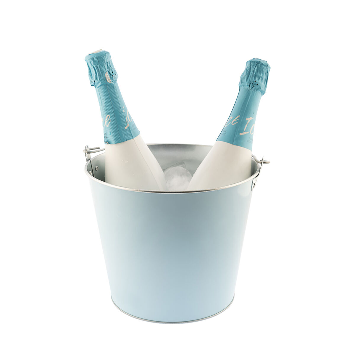 Cubitera Koala Con asa Azul Metal 5 L