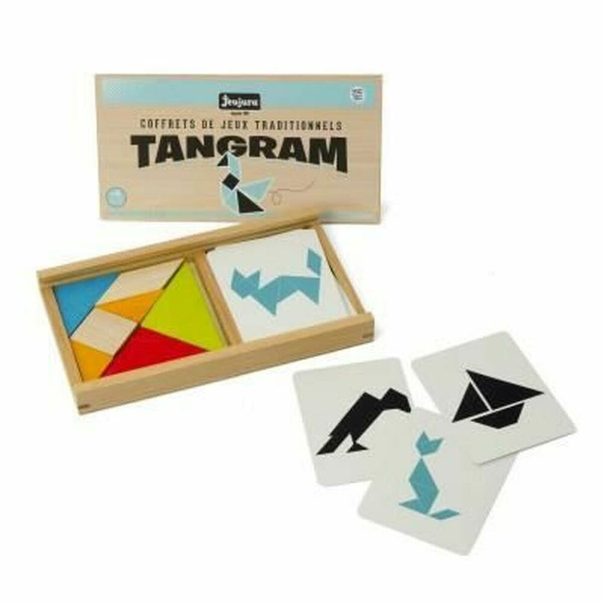 Juego de Mesa Jeujura Tangram J8144 24 x 3 x 14 cm Madera