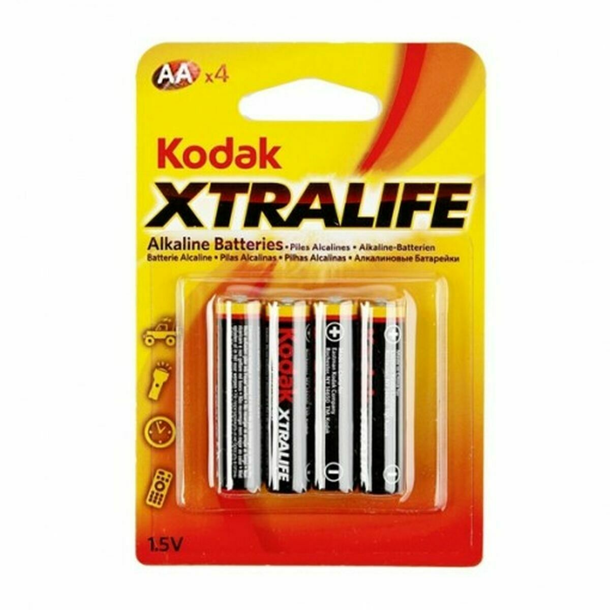 Pila Kodak AA 1,5 V 2700 mAh 2700 mAh 1,5 V AA (4 Unidades)