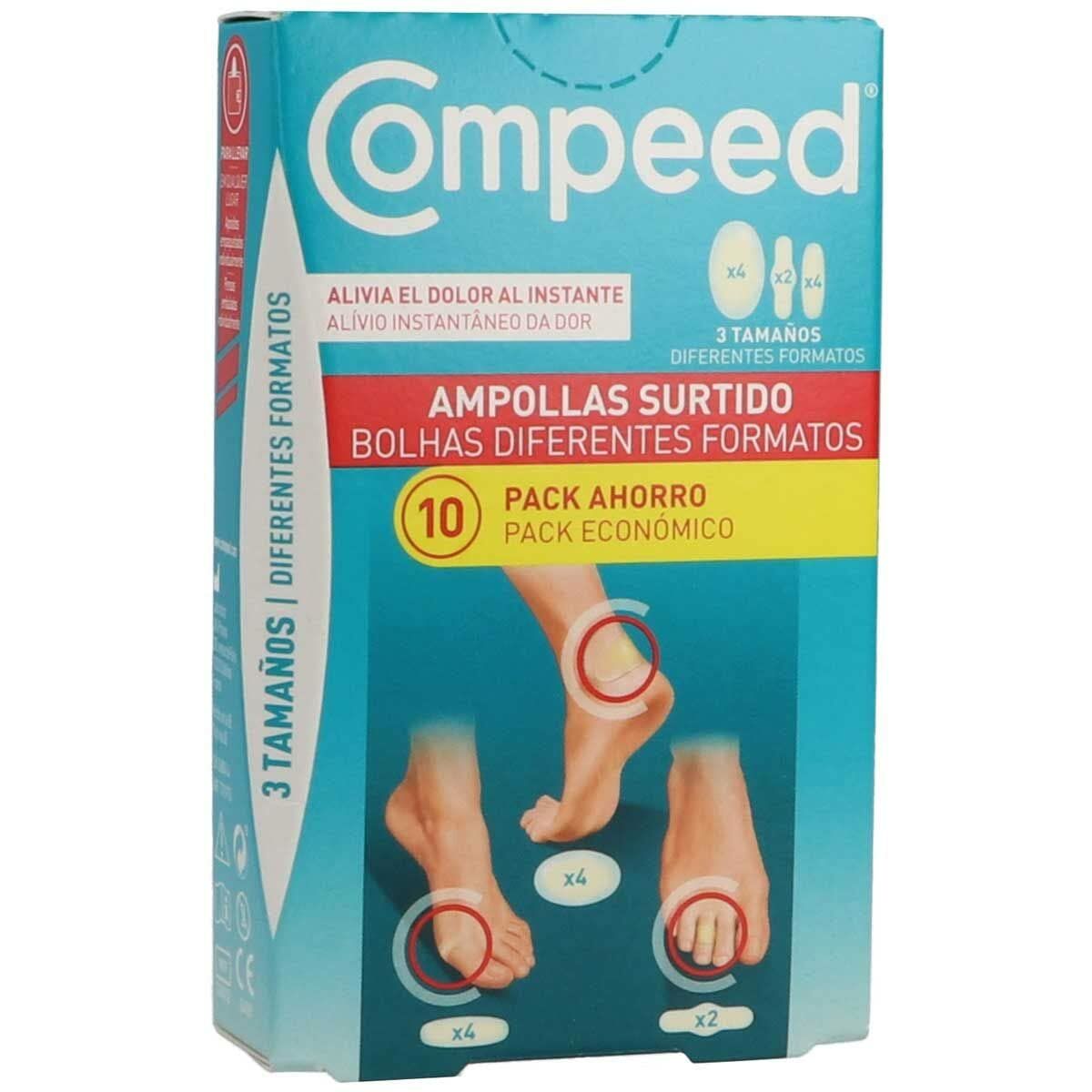 Apósitos para ampollas Compeed 10 Piezas
