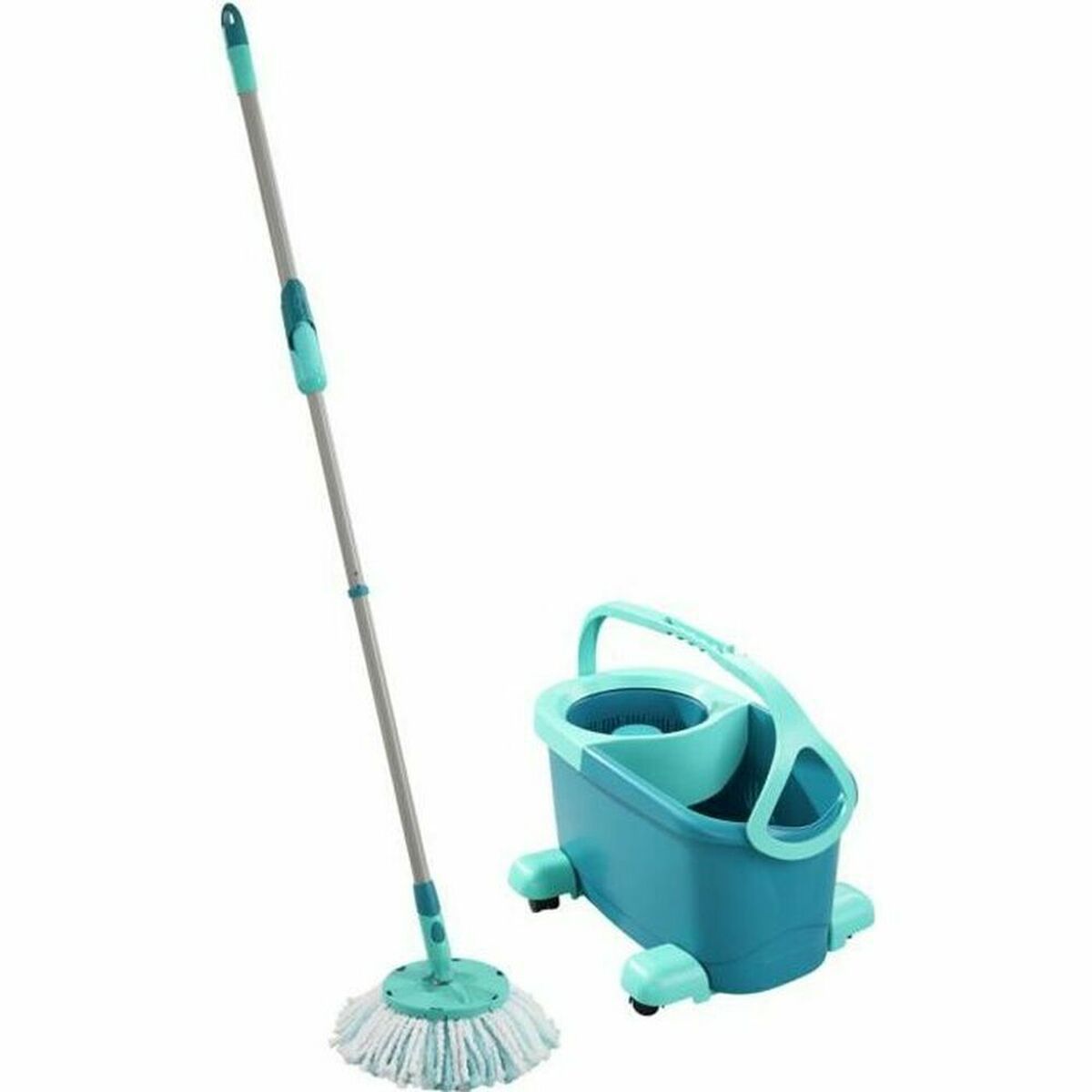 Cubo de Fregar Leifheit Clean Twist Mop Ergo mobile Azul (1 Pieza) (1 unidad)