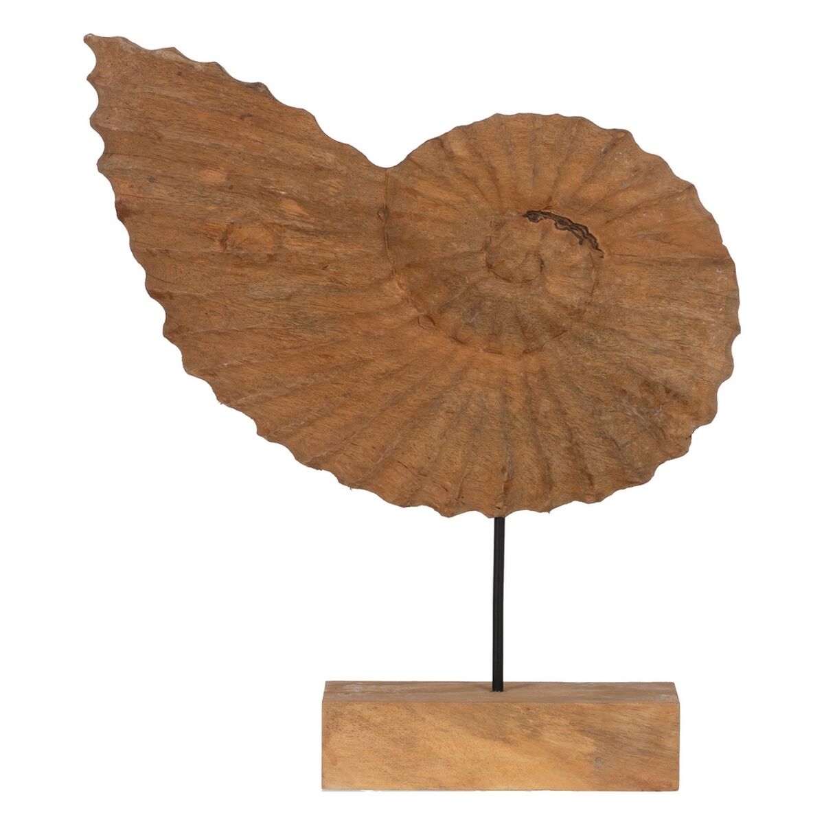 Figura Decorativa Beige Caracola 49,5 x 9 x 53,5 cm