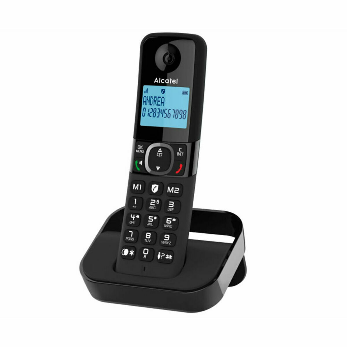 Teléfono Inalámbrico Alcatel Negro