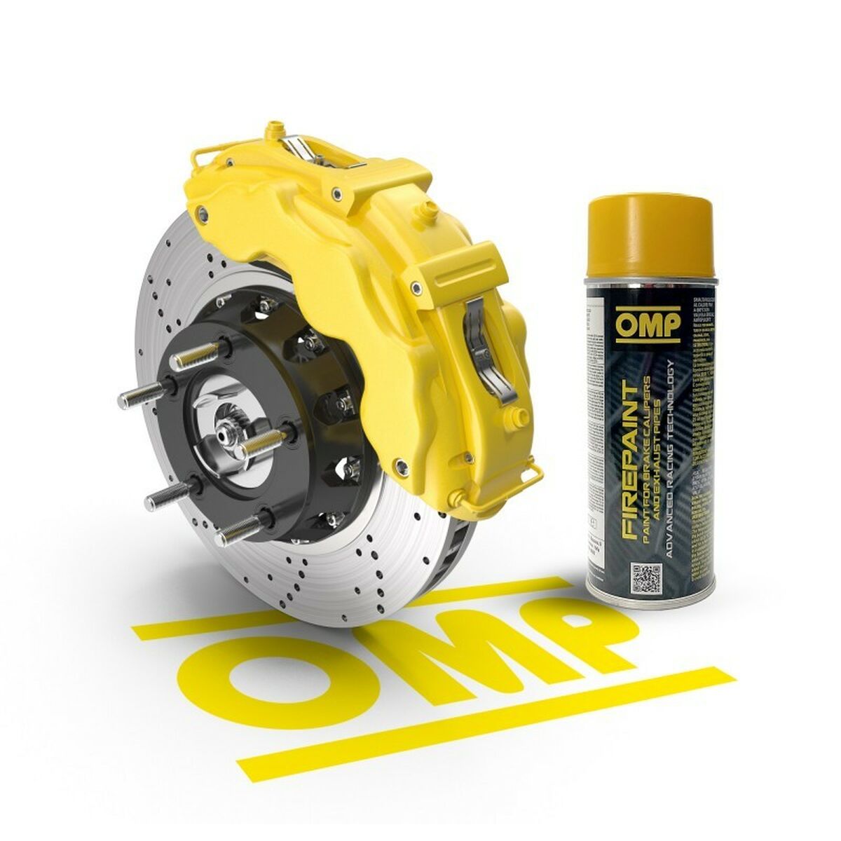 Pintura en spray OMP OMPPC02001000051 Pinzas de Freno 400 ml Amarillo