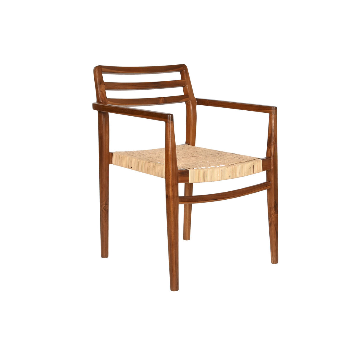 Silla DKD Home Decor Marrón Beige Natural 50 x 56 x 86 cm