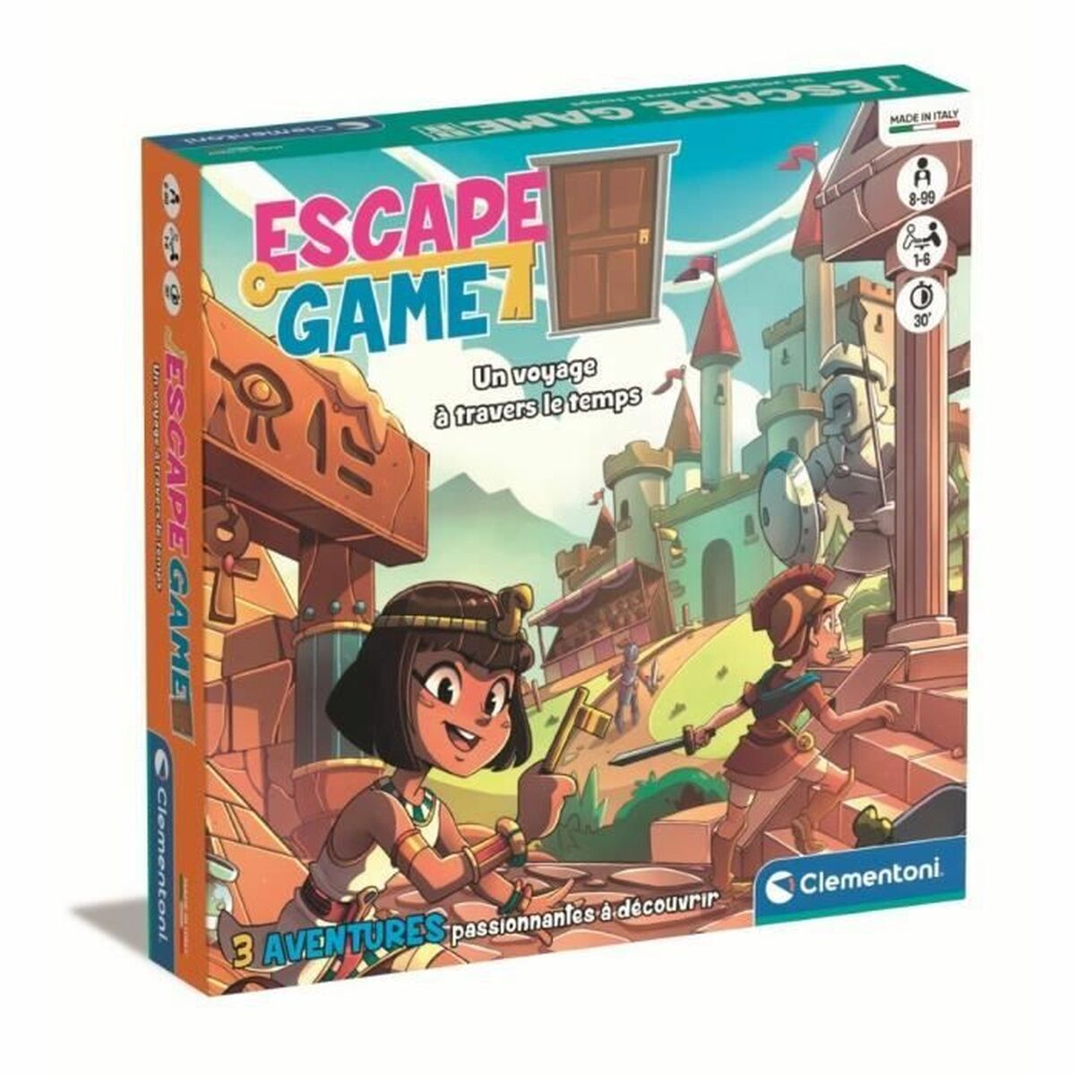 Juego de Mesa Clementoni Escape Room 30 x 6 x 30 cm