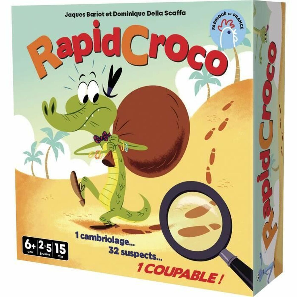 Juego de Mesa Asmodee RapidCroco 12 x 4 x 12 cm