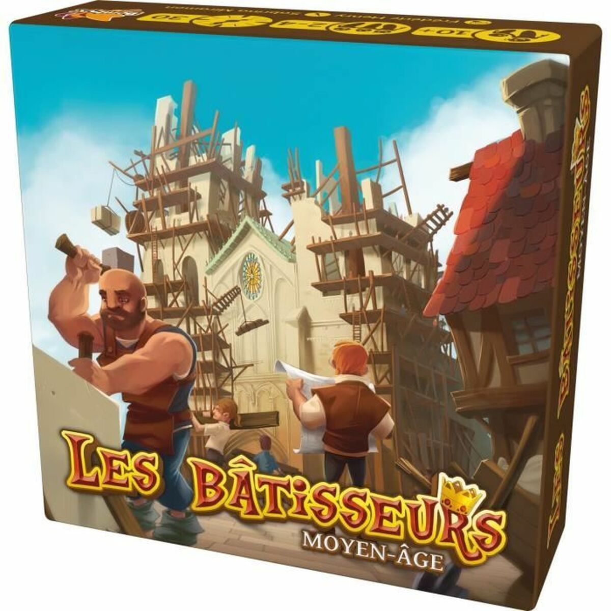Juego de Mesa Asmodee Bâtisseurs (Les) : Moyen âge 13 x 5 x 13 cm