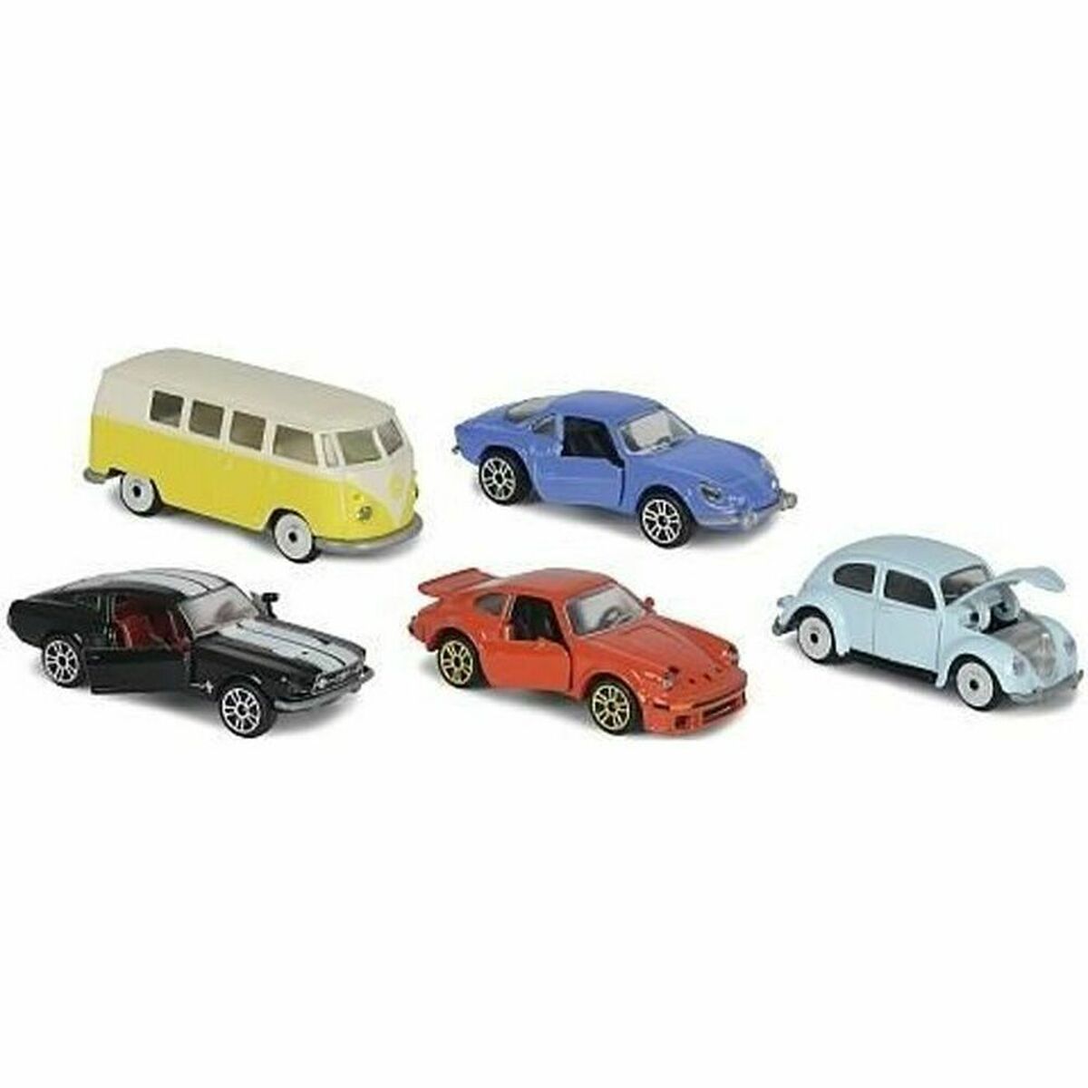 Playset de Vehículos Smoby Vintage 5 Piezas