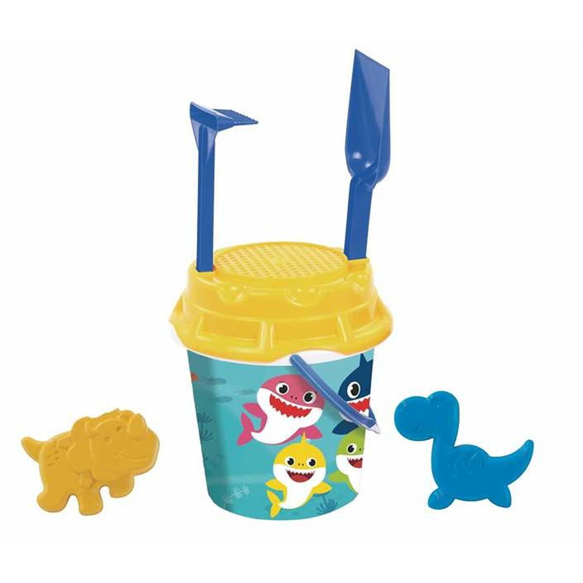 Set de Juguetes de Playa AVC 18 cm Ø 18 cm Tiburón 6 Piezas