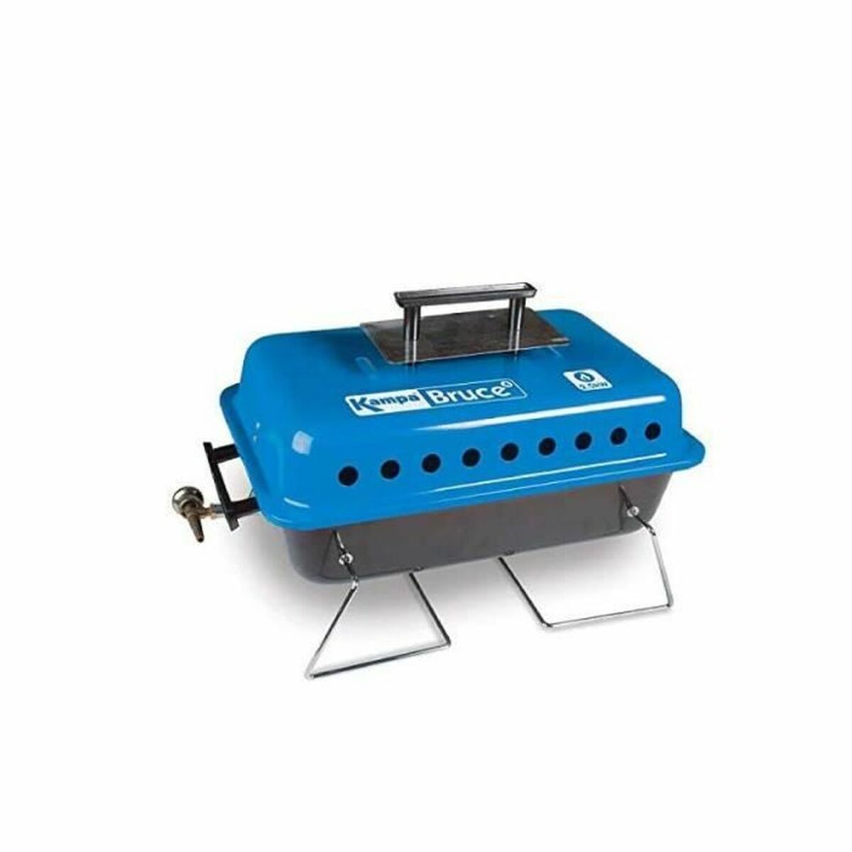 Barbacoa de Gas Kampa Azul