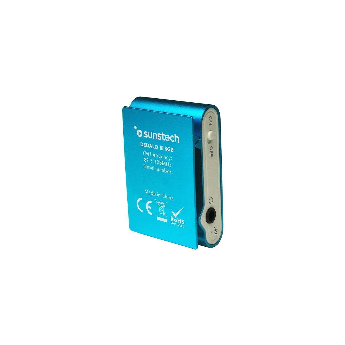 Reproductor MP3 Sunstech DEDALOIII 1,1" 8 GB
