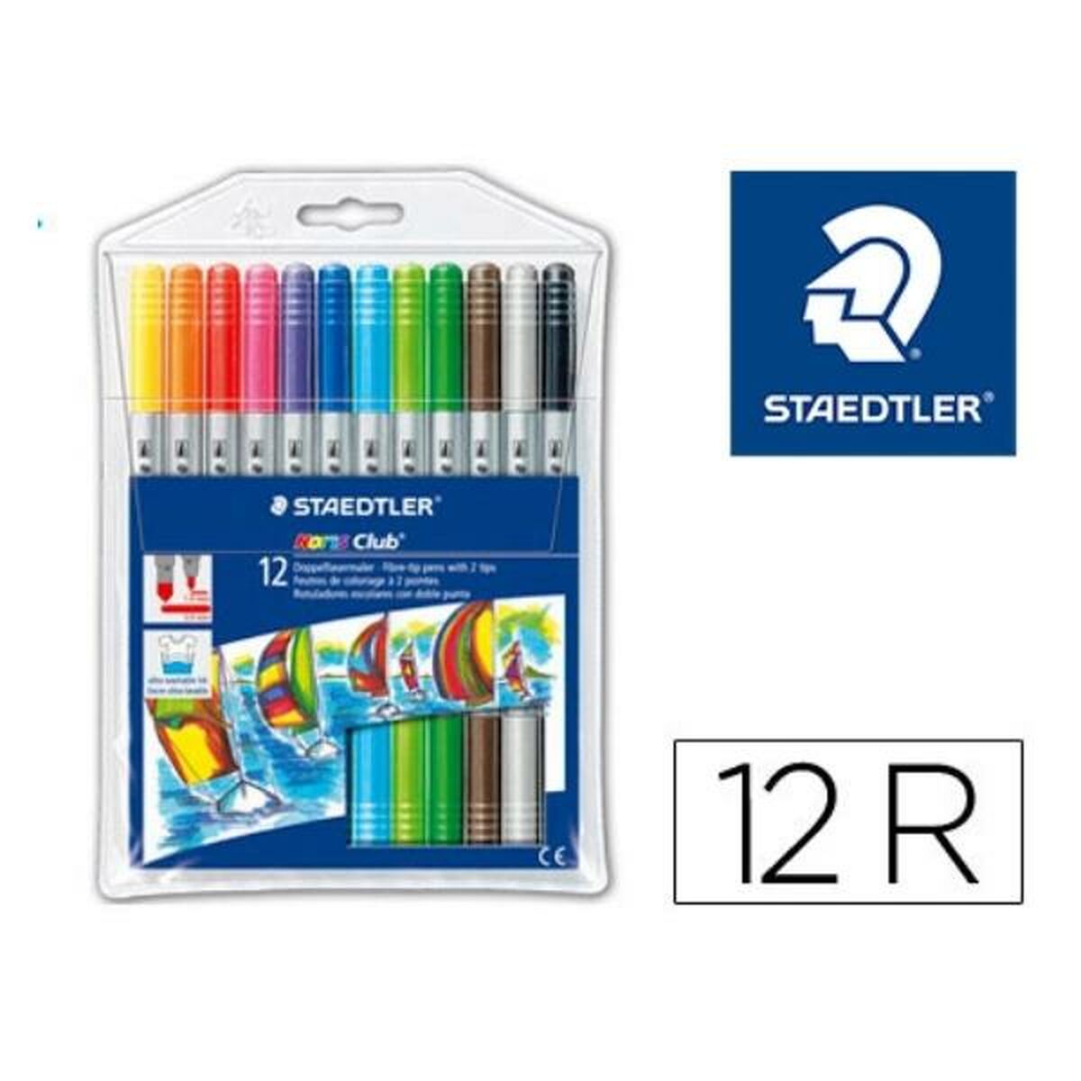 Mapamundi para Rascar Staedtler 320 NWP12 (12 Unidades)