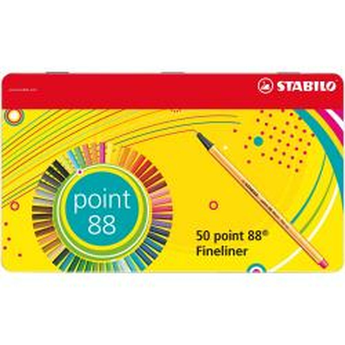 Mapamundi para Rascar Stabilo point 88 50 Piezas (50 Unidades)