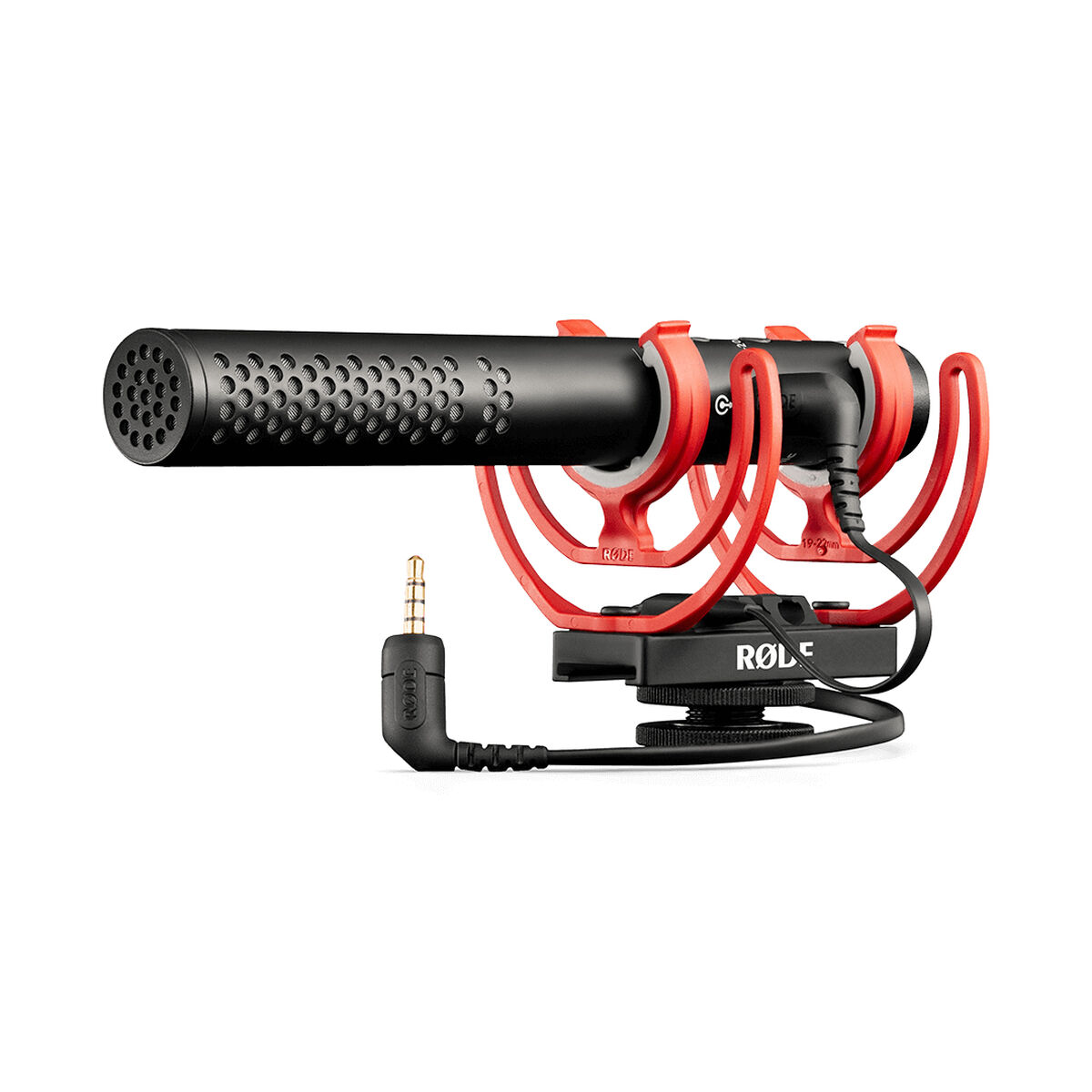 Micrófono Rode VIDEOMIC NTG Negro Naranja