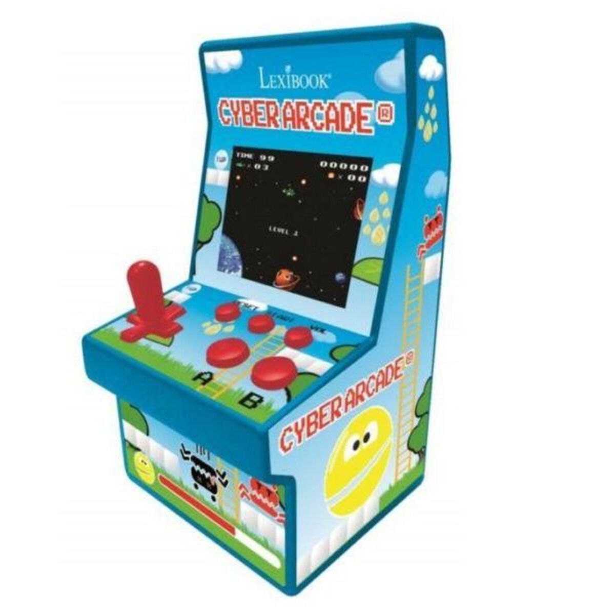 Videoconsola Portátil Cyber Arcade 200 Games Lexibook JL2940