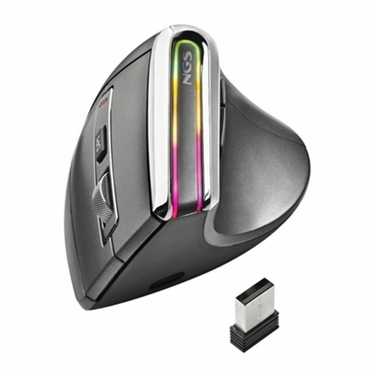 Ratón Inalámbrico NGS EVO KARMA Negro 3200 DPI
