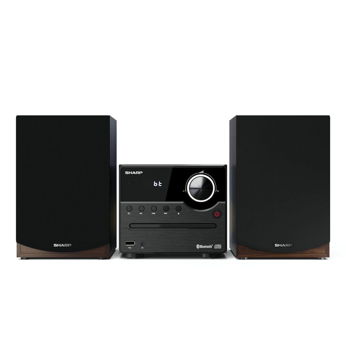 Microcadena de Música Sharp XL-B512(BR) Blanco Marrón 45 W