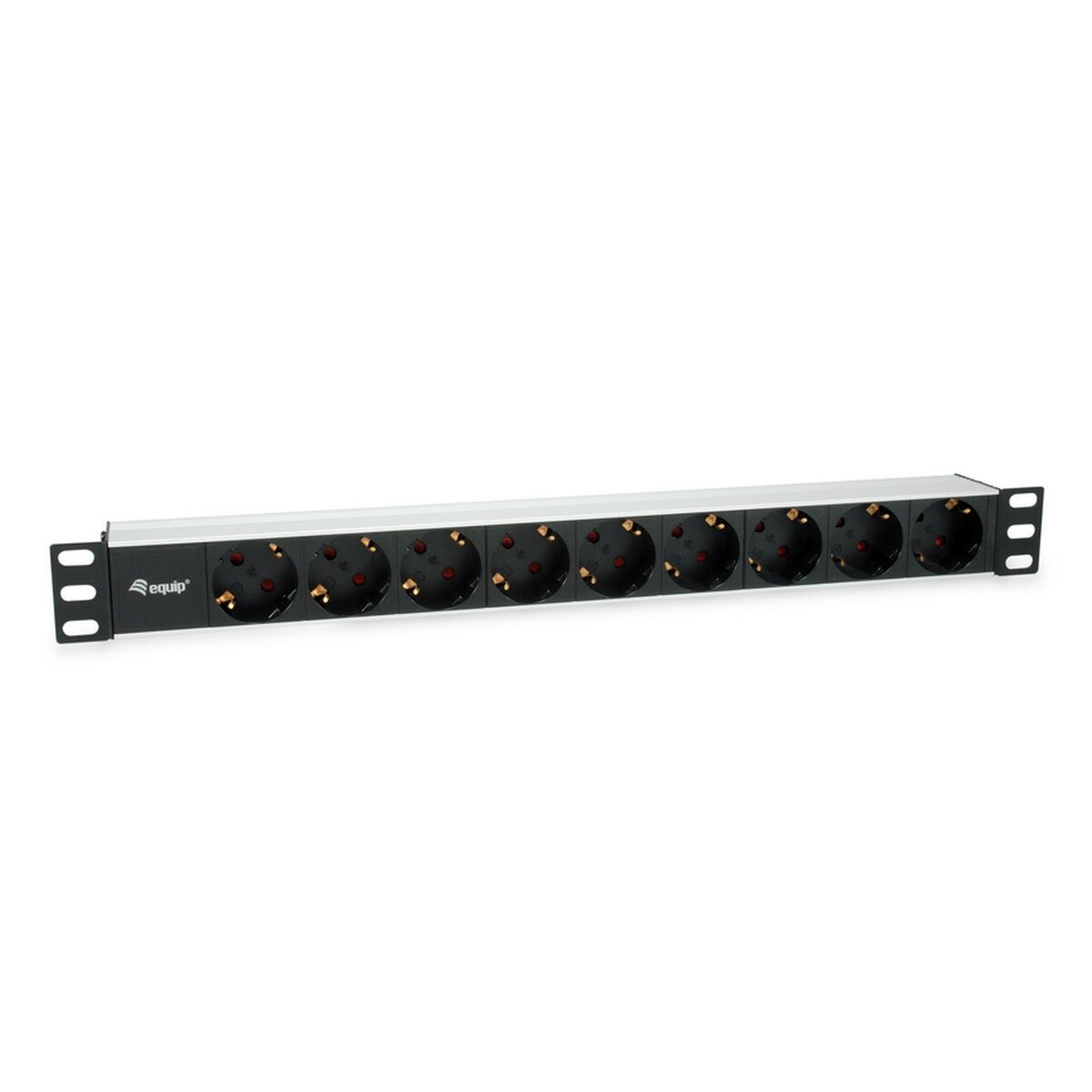 Regleta Equip 19" x9 AC Negro (2 m)