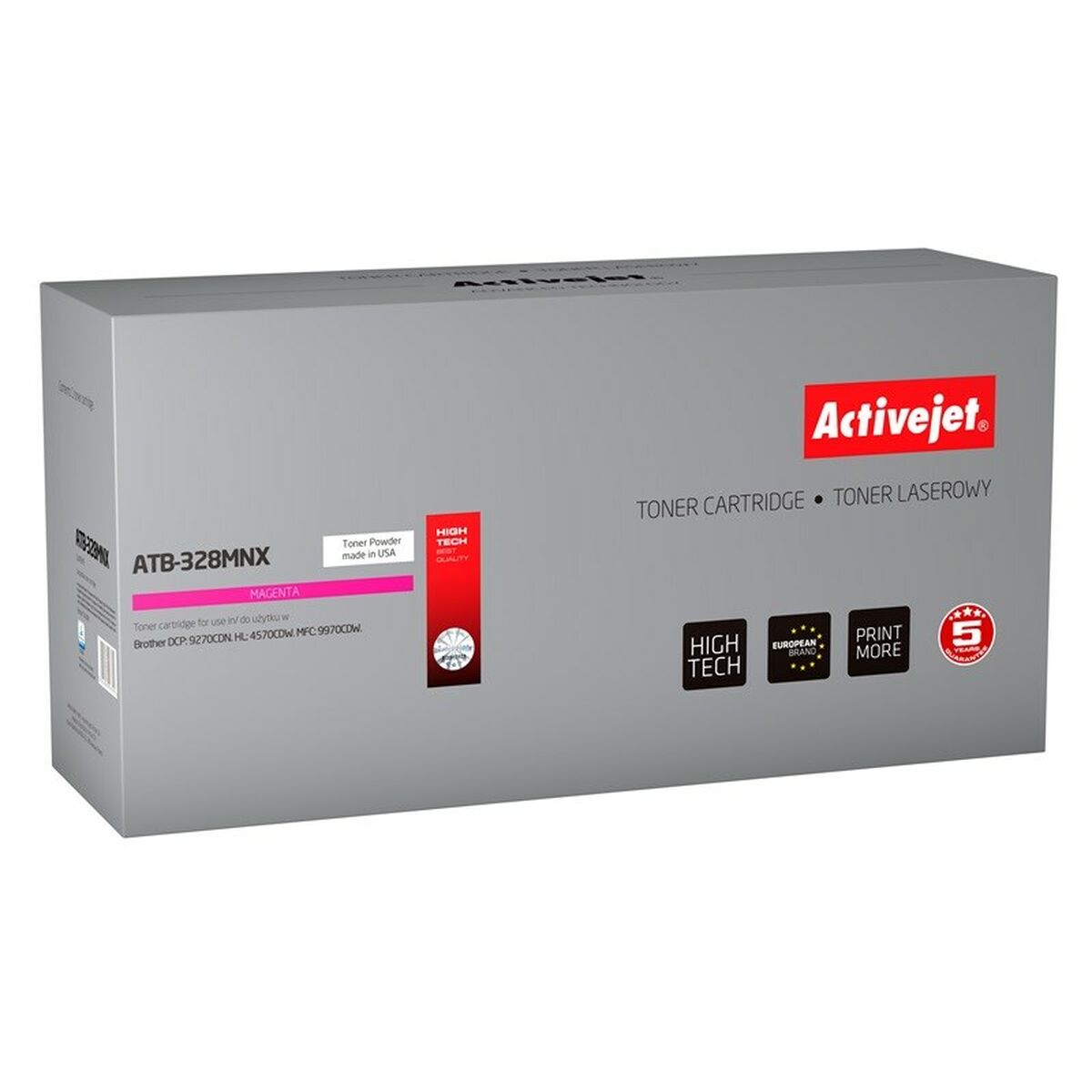 Tóner Activejet ATB-328MNX Magenta
