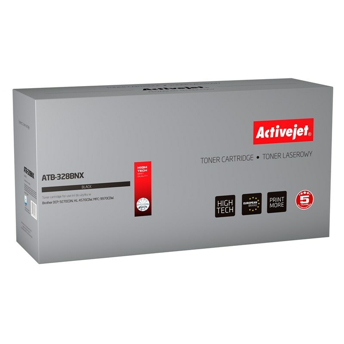 Tóner Activejet ATB-328BNX Negro