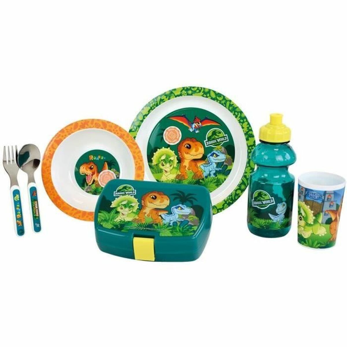Set de Vajilla Fun House 7 Piezas