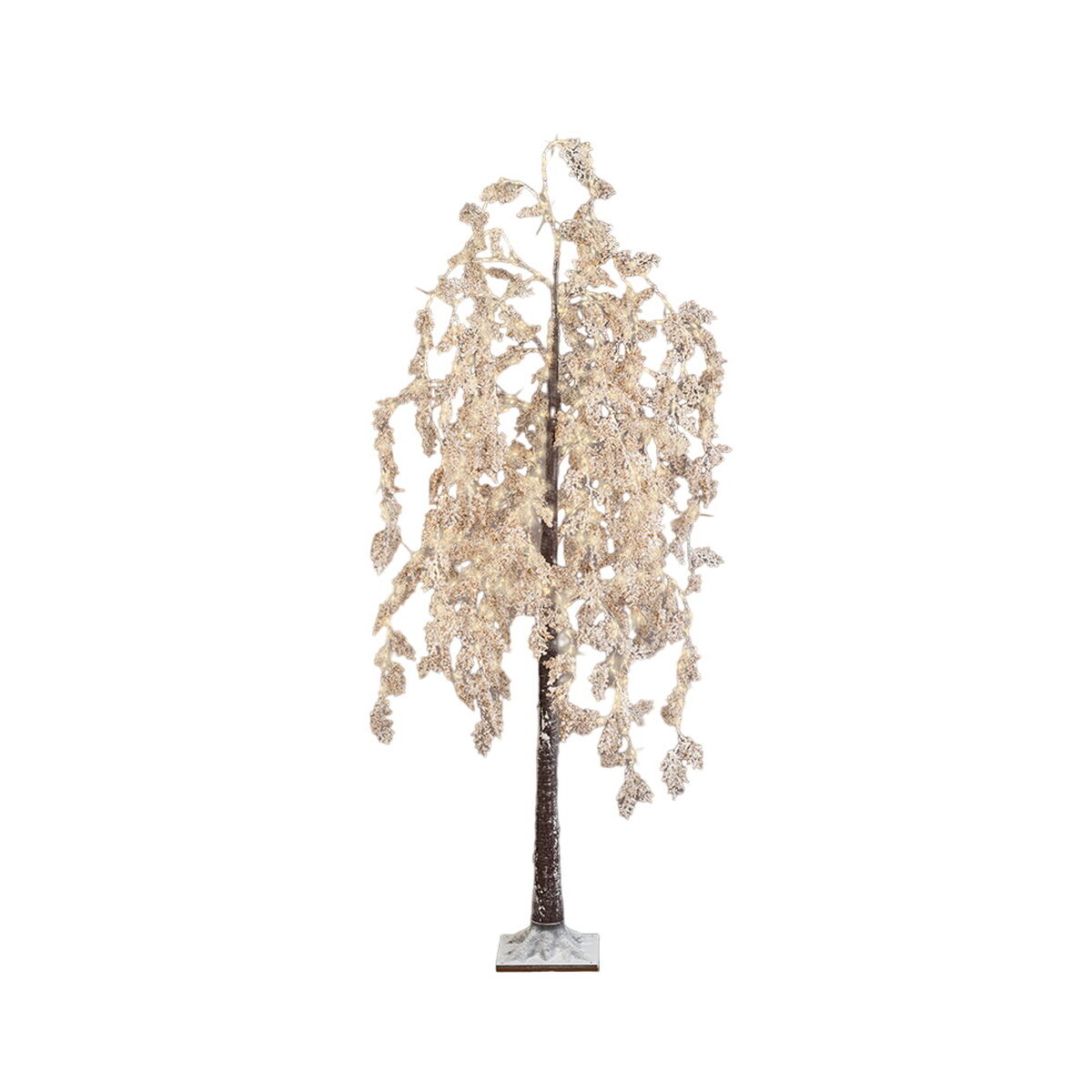 Árbol de Navidad Lumineo Nevado Sauce MicroLED