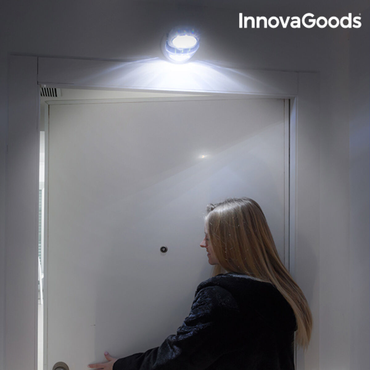 Lámpara LED con Sensor de Movimiento InnovaGoods IG117025 (Reacondicionado A)
